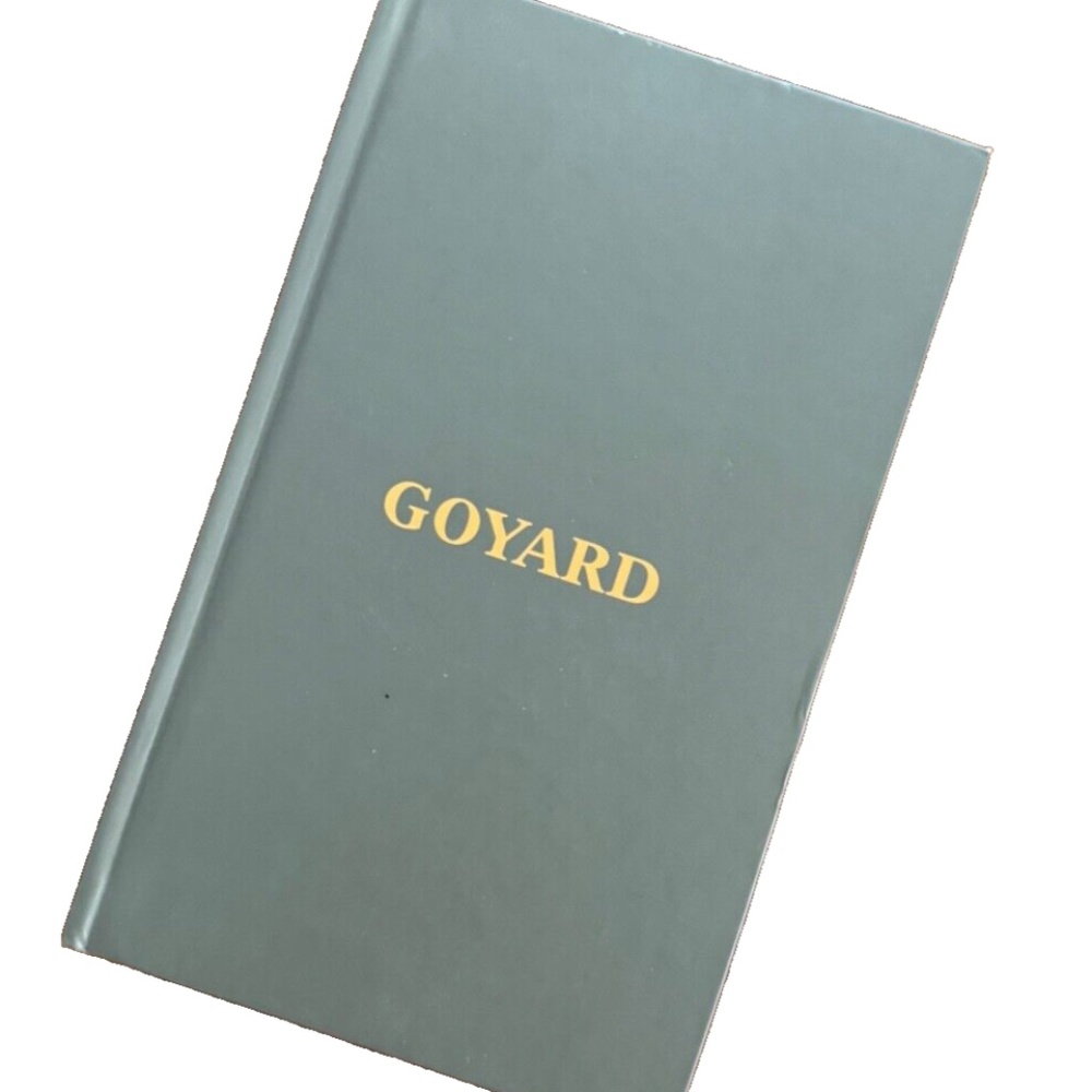 Vintage Goyard Coffee Table Book History Luggage Tote Purse Hardcover